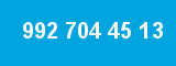 992 704 45 13 992 704 45 13